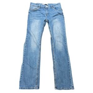 Levis 511 Slim Jeans Women's Size 18 Reg W29 L29 Blue Medium Wash Stretch Denim‎